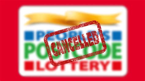 cancel postcode lottery online.